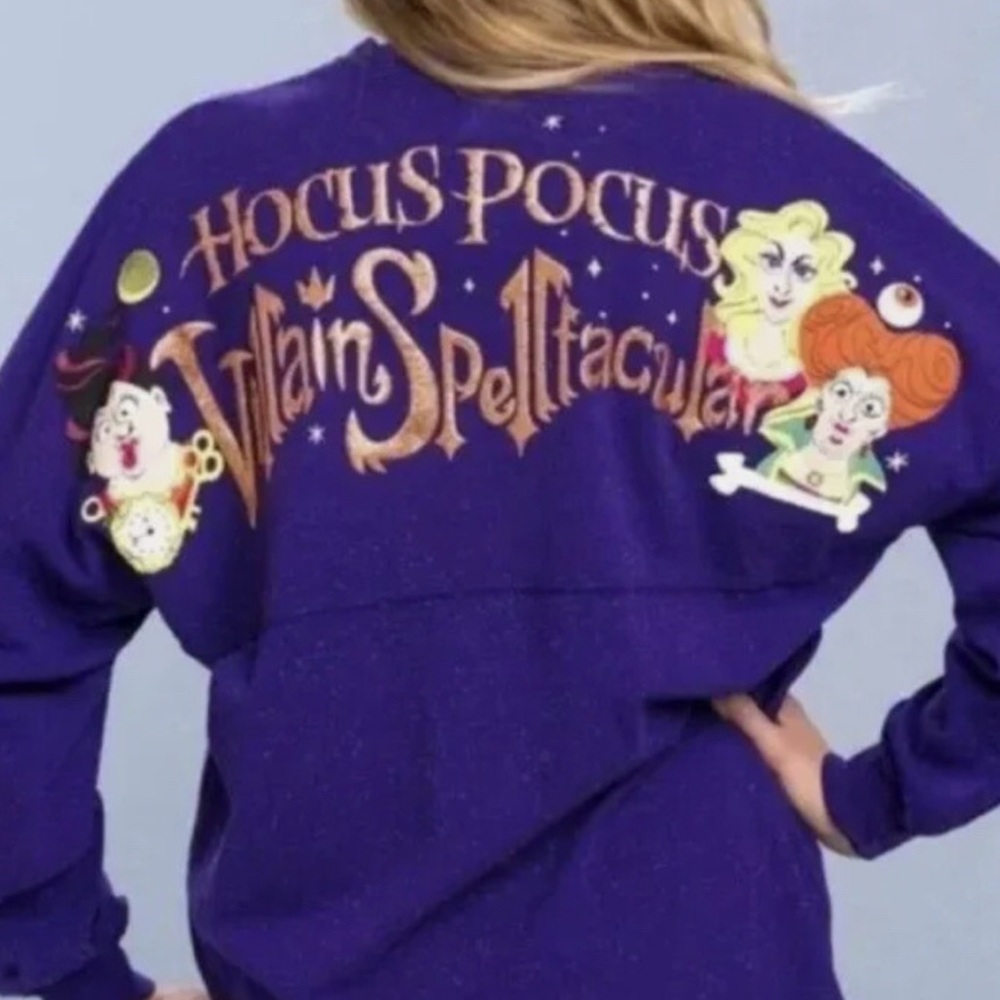 Disney Halloween Hocus Pocus Villain Spelltacular 2019 Spirit Jersey‎ Shirt XS